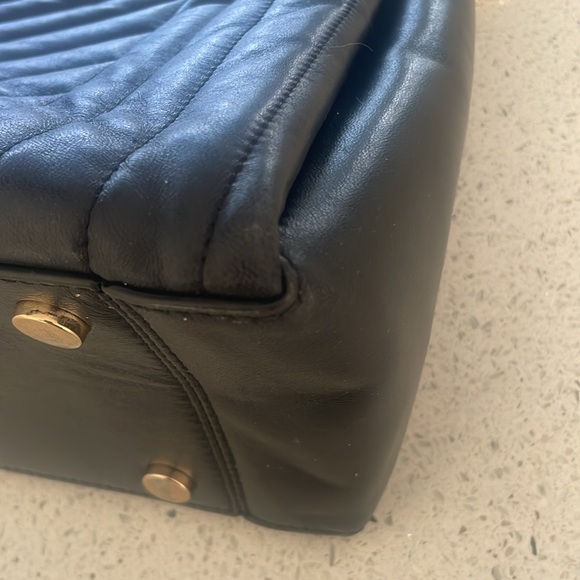 Michael Kors Classic Chevron Quilted Leather Tote - Picture 7 of 15